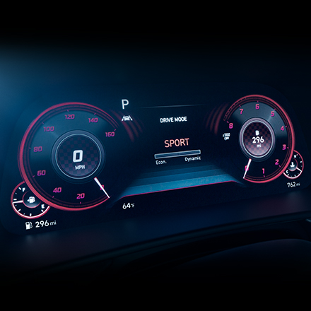 2020 Hyundai Sonata Instrument Cluster